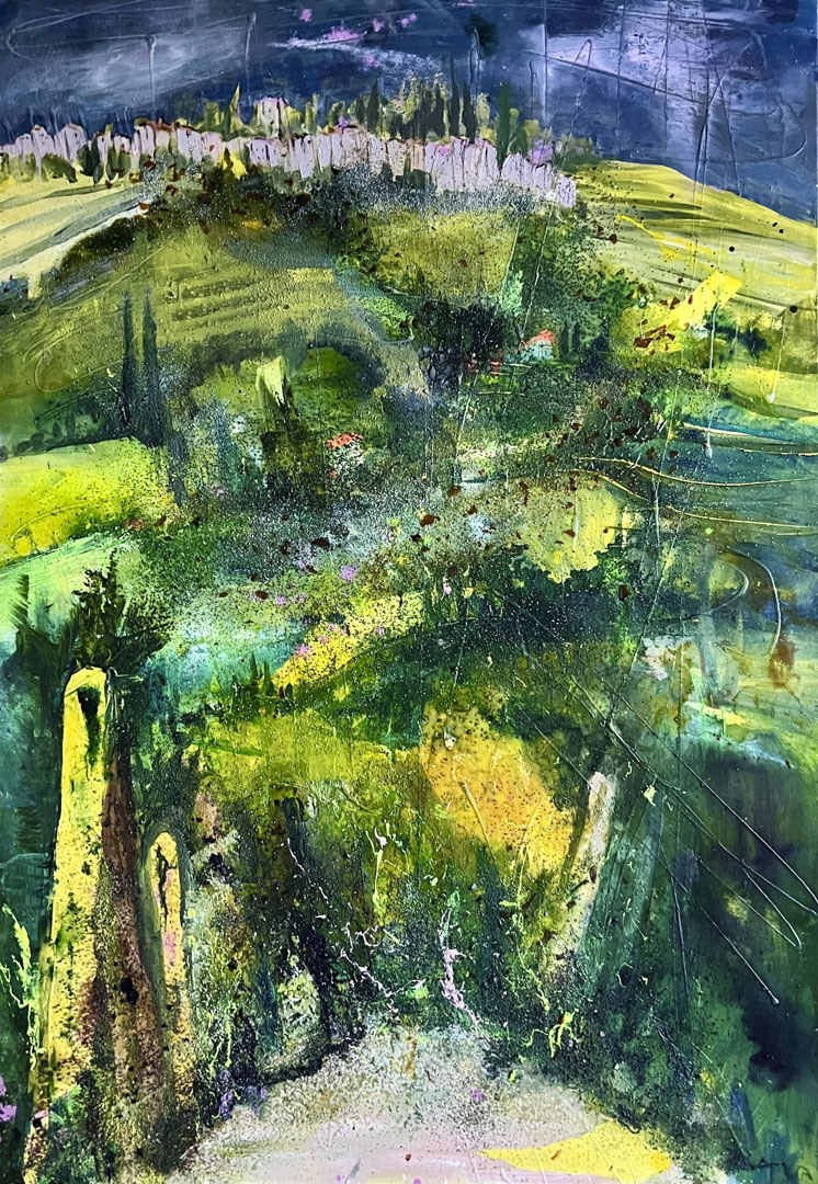 Landschaft Acryl